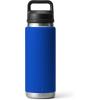 imageYETI Rambler 26 oz Bottle Leakproof Vacuum Insulated Stainless Steel with Chug Cap Sea ViewRoyal Blue
