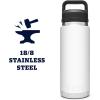 imageYETI Rambler 26 oz Bottle Leakproof Vacuum Insulated Stainless Steel with Chug Cap Sea ViewWhite