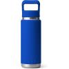 imageYETI Rambler 26 oz Bottle Vacuum Insulated Stainless Steel with Color Matching Straw CapRoyal Blue