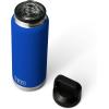 imageYETI Rambler 36 oz Bottle Vacuum Insulated Leakproof Stainless Steel with Chug Cap  Vacuum Insulated Leakproof with Chug CapRoyal Blue