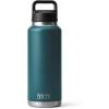 imageYETI Rambler 46 oz Bottle Leakproof Vacuum Insulated Stainless Steel with Chug Cap Sea ViewAgave Teal