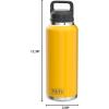 imageYETI Rambler 46 oz Bottle Leakproof Vacuum Insulated Stainless Steel with Chug Cap Sea ViewAlpine Yellow