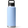 imageYETI Rambler 46 oz Bottle Leakproof Vacuum Insulated Stainless Steel with Chug Cap Sea ViewBig Sky Blue