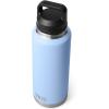 imageYETI Rambler 46 oz Bottle Leakproof Vacuum Insulated Stainless Steel with Chug Cap Sea ViewBig Sky Blue