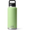 imageYETI Rambler 46 oz Bottle Leakproof Vacuum Insulated Stainless Steel with Chug Cap Sea ViewKey Lime
