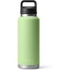imageYETI Rambler 46 oz Bottle Leakproof Vacuum Insulated Stainless Steel with Chug Cap Sea ViewKey Lime