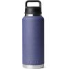 imageYETI Rambler 46 oz Bottle Leakproof Vacuum Insulated Stainless Steel with Chug Cap Sea ViewMoon Dust  Textured