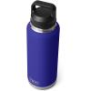 imageYETI Rambler 46 oz Bottle Leakproof Vacuum Insulated Stainless Steel with Chug Cap Sea ViewOffshore Blue