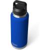 imageYETI Rambler 46 oz Bottle Leakproof Vacuum Insulated Stainless Steel with Chug Cap Sea ViewRoyal Blue