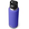 imageYETI Rambler 46 oz Bottle Leakproof Vacuum Insulated Stainless Steel with Chug Cap Sea ViewUltramarine Violet