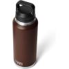 imageYETI Rambler 46 oz Bottle Leakproof Vacuum Insulated Stainless Steel with Chug Cap Sea ViewWetlands Brown