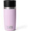 imageYETI Rambler 8 oz Travel Bottle Stainless Steel Vacuum Insulated with Leakproof Commuter Cap Royal BlueCherry Blossom  Textured