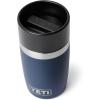 imageYETI Rambler 8 oz Travel Bottle Stainless Steel Vacuum Insulated with Leakproof Commuter Cap Royal BlueNavy
