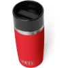 imageYETI Rambler 8 oz Travel Bottle Stainless Steel Vacuum Insulated with Leakproof Commuter Cap Royal BlueRescue Red