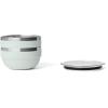 imageYETI Rambler Bowls Vacuum Insulated Stackable and Nestable Stainless Steel Bowl with Lid 1 Quart Sea StoneRidgeline