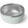 imageYETI Rambler Bowls Vacuum Insulated Stackable and Nestable Stainless Steel Bowl with Lid 1 Quart Sea StoneRidgeline