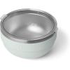 imageYETI Rambler Bowls Vacuum Insulated Stackable and Nestable Stainless Steel Bowl with Lid 1 Quart Sea StoneRidgeline