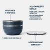 imageYETI Rambler Bowls Vacuum Insulated Stackable and Nestable Stainless Steel Bowl with Lid 1 Quart Sea StoneRidgeline