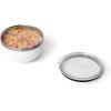 imageYETI Rambler Bowls Vacuum Insulated Stackable and Nestable Stainless Steel Bowl with Lid 1 Quart Sea StoneWhite