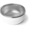imageYETI Rambler Bowls Vacuum Insulated Stackable and Nestable Stainless Steel Bowl with Lid 1 Quart Sea StoneWhite