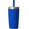 imageYETI Rambler Jr 10 Oz Tumbler with Silicone Straw LidRoyal Blue