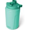 imageYETI Silo Half Gallon Insulated Chug Cap Water Jug  Leakproof Lightweight Sports Bottle with Fence Hook Handle  Keeps Drinks IceCold  Ideal for Gym Sports amp Tournaments Royal BlueSeafoam