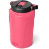 imageYETI Silo Half Gallon Insulated Straw Cap Water Jug  Leakproof Lightweight Sports Bottle with Fence Hook Handle  Keeps Drinks IceCold  Ideal for Gym Sports amp Tournaments Tropical PinkTropical Pink