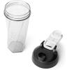 imageYETI Yonder Helimix Vortex Blender Shaker Bottle Holds up to 20oz  No Blending Ball or Whisk  USA Made  Portable Pre Workout Whey Protein Drink Shaker Cup  Dishwasher Safe Tropical PinkClear