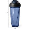 imageYETI Yonder Helimix Vortex Blender Shaker Bottle Holds up to 20oz  No Blending Ball or Whisk  USA Made  Portable Pre Workout Whey Protein Drink Shaker Cup  Dishwasher Safe Tropical PinkRescue Red