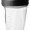 imageYETI Yonder Helimix Vortex Blender Shaker Bottle Holds up to 20oz  No Blending Ball or Whisk  USA Made  Portable Pre Workout Whey Protein Drink Shaker Cup  Dishwasher Safe Tropical PinkClear