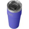 imageYETI Rambler 20 oz Stackable Tumbler Stainless Steel Vacuum Insulated with MagSlider LidUltra Marine Violet