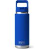 imageYETI Rambler 26 oz Bottle Vacuum Insulated Stainless Steel with Color Matching Straw CapRoyal Blue