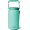 imageYETI Silo Half Gallon Insulated Straw Cap Water Jug  Leakproof Lightweight Sports Bottle with Fence Hook Handle  Keeps Drinks IceCold  Ideal for Gym Sports amp Tournaments Tropical PinkSeafoam