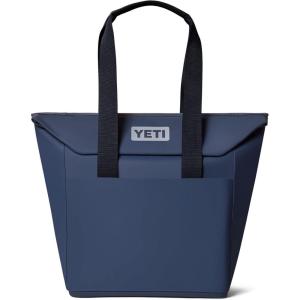 imageYETI Daytrip 20L Insulated Soft Cooler Tote Bag ColdCell Flex Insulation MagSnap Closure External Pockets Food Safe LiningClassic Navy