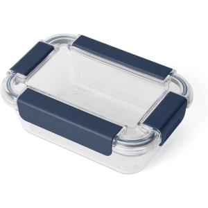 imageYETI Plastic Food Storage Container BPA Free Locking amp Airtight Lid Microwave Freezer and Dishwasher Safe LeakProof Cooler and Thin Ice CompatibleNavy  Medium