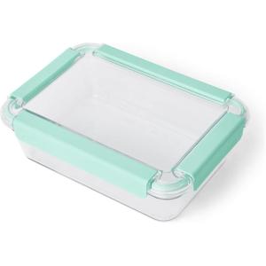 imageYETI Plastic Food Storage Container BPA Free Locking amp Airtight Lid Microwave Freezer and Dishwasher Safe LeakProof Cooler and Thin Ice CompatibleSeafoam  Large