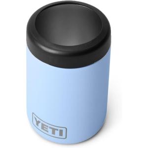 imageYETI Rambler 12 oz Colster Can Insulator for Standard Size Cans RedNavyBadgeBig Sky Blue No Can Insert