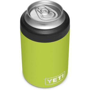 imageYETI Rambler 12 oz Colster Can Insulator for Standard Size Cans RedNavyBadgeChartreuse