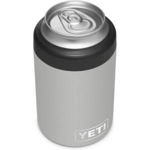 imageYETI Rambler 12 oz Colster Can Insulator for Standard Size Cans RedNavyBadgeGranite Gray