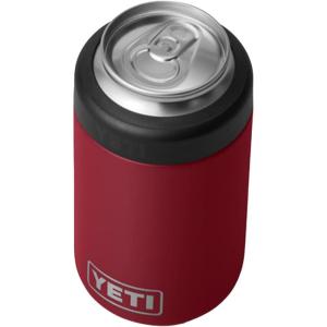 imageYETI Rambler 12 oz Colster Can Insulator for Standard Size Cans RedNavyBadgeHarvest Red