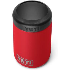 imageYETI Rambler 12 oz Colster Can Insulator for Standard Size Cans RedNavyBadgeRescue Red No Can Insert