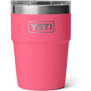 imageYETI Rambler 16 oz Stackable Tumbler Vacuum Insulated Stainless Steel with MagSlider Lid  Stackable Stackable MagSlider Lid MagSlider Lid Vacuum Insulated Vacuum InsulatedTropical Pink