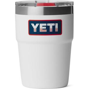 imageYETI Rambler 16 oz Stackable Tumbler Vacuum Insulated Stainless Steel with MagSlider Lid  Stackable Stackable MagSlider Lid MagSlider Lid Vacuum Insulated Vacuum InsulatedWhiteBadge