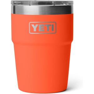 imageYETI Rambler 16 oz Stackable Tumbler Vacuum Insulated Stainless Steel with MagSlider Lid  Stackable Stackable MagSlider Lid MagSlider Lid Vacuum Insulated Vacuum InsulatedPapaya
