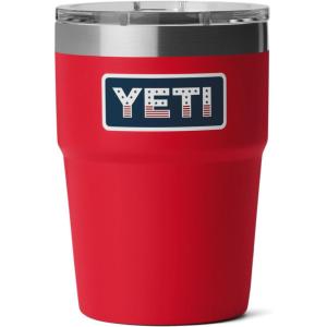 imageYETI Rambler 16 oz Stackable Tumbler Vacuum Insulated Stainless Steel with MagSlider Lid  Stackable Stackable MagSlider Lid MagSlider Lid Vacuum Insulated Vacuum InsulatedRedBadge
