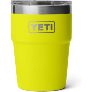 imageYETI Rambler 16 oz Stackable Tumbler Vacuum Insulated Stainless Steel with MagSlider Lid  Stackable Stackable MagSlider Lid MagSlider Lid Vacuum Insulated Vacuum InsulatedFirefly Yellow
