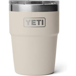 imageYETI Rambler 16 oz Stackable Tumbler Vacuum Insulated Stainless Steel with MagSlider Lid  Stackable Stackable MagSlider Lid MagSlider Lid Vacuum Insulated Vacuum InsulatedCape Taupe
