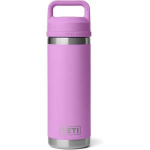 imageYETI Rambler 18 oz Bottle Leakproof Vacuum Insulated Stainless Steel with Chug Cap RidgelineDesert Bloom