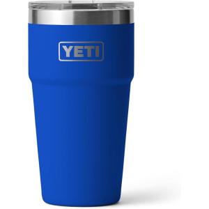 imageYETI Rambler 20 oz Stackable Tumbler Stainless Steel Vacuum Insulated with MagSlider LidRoyal Blue