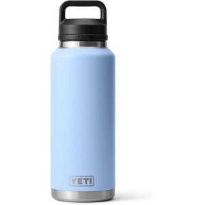 imageYETI Rambler 46 oz Bottle Leakproof Vacuum Insulated Stainless Steel with Chug Cap Sea ViewBig Sky Blue